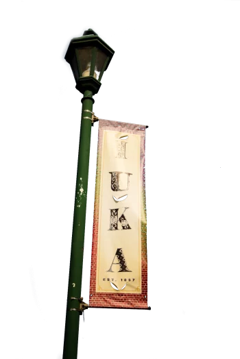 Street lights in downtown Iuka